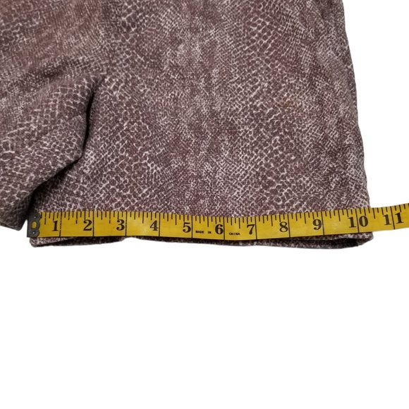 Banana Republic Snakeskin Print Casual Shorts - Picture 6 of 13